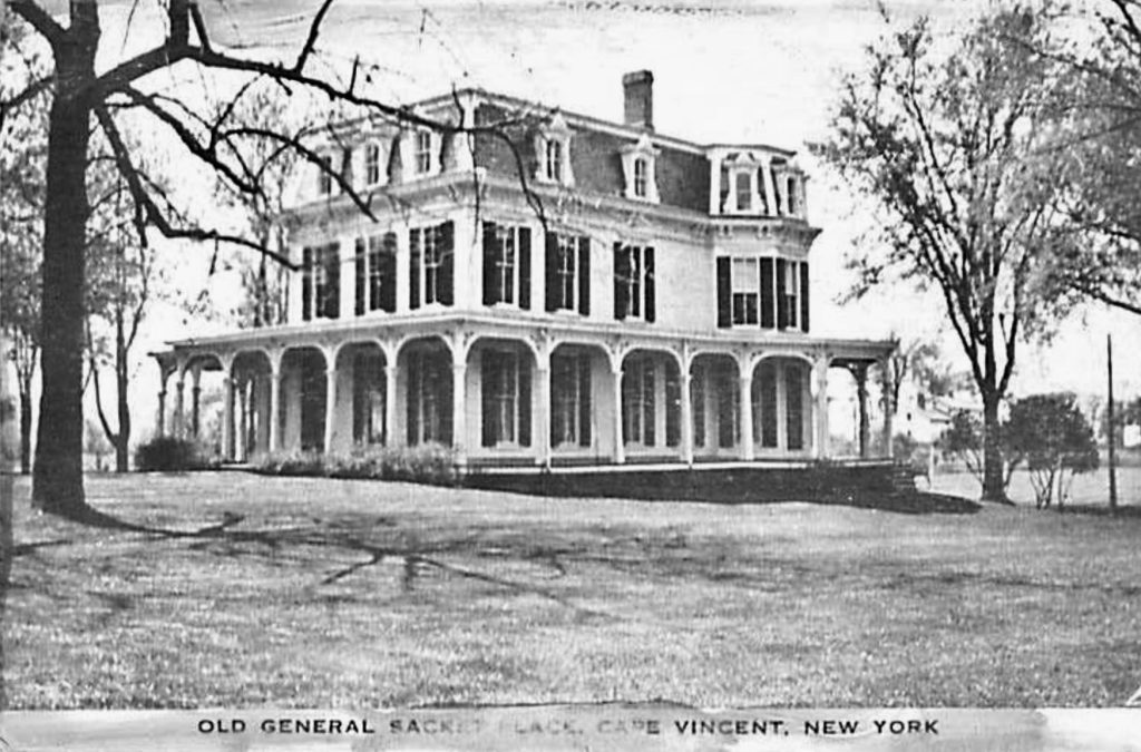 Sacket House - 451 Broadway - Cape Vincent - 1000 Islands 7 General Delos Sacket Mansion