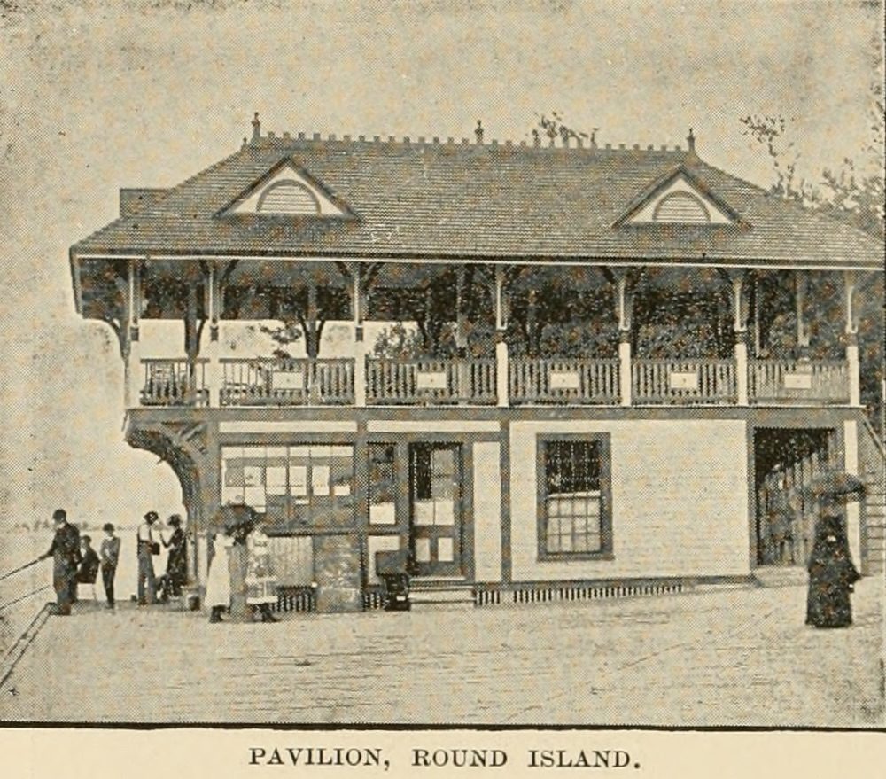 Hon. James J. Belden Summer Home - Round Island - 1000 Islands 7 Pavilion, Round island